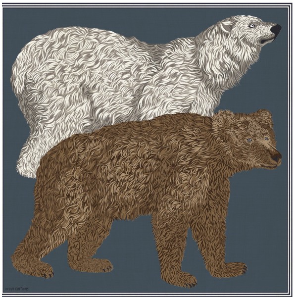 Inoui Editions vilnos skara OURS BLUE